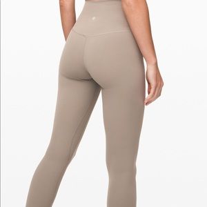 Lululemon Align 25’’ Size 6 Carbon Dust Legging